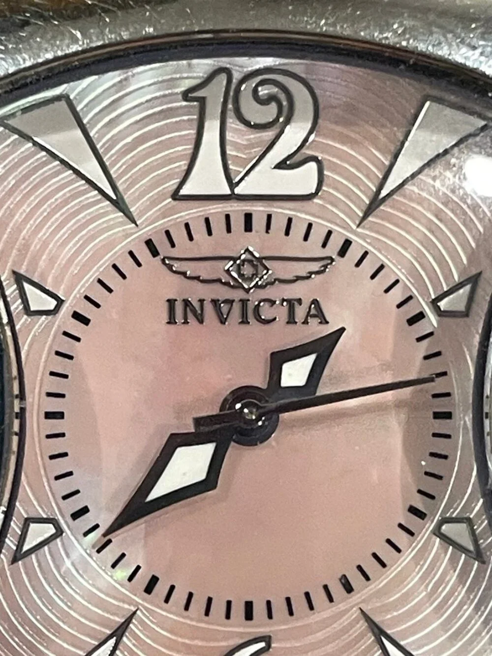 NOS Invicta Vintage Charm Model 2621 Women's Quartz MOP Dial - 01449 WORKS